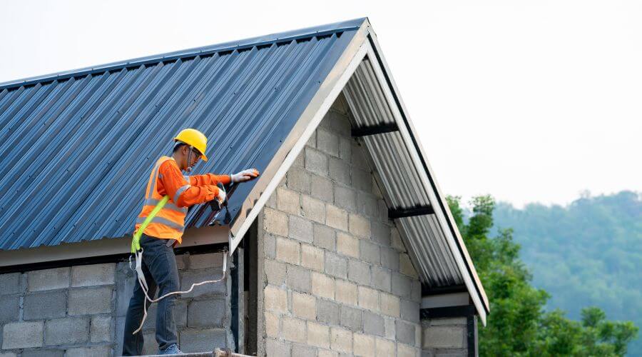 Professional metal roof installation in Ione, CA